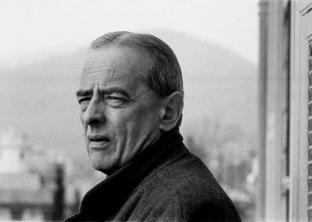 Witold Gombrowicz, Vence, 1965, fot. Bohdan Paczowski